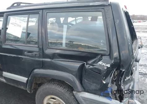 2001 Jeep Cherokee Sport from USA, damaged, VIN 1J4FF48S71L504173